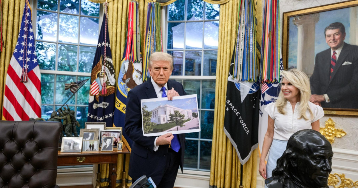La fascinación de Trump por el oro y los cambios a su imagen y ...