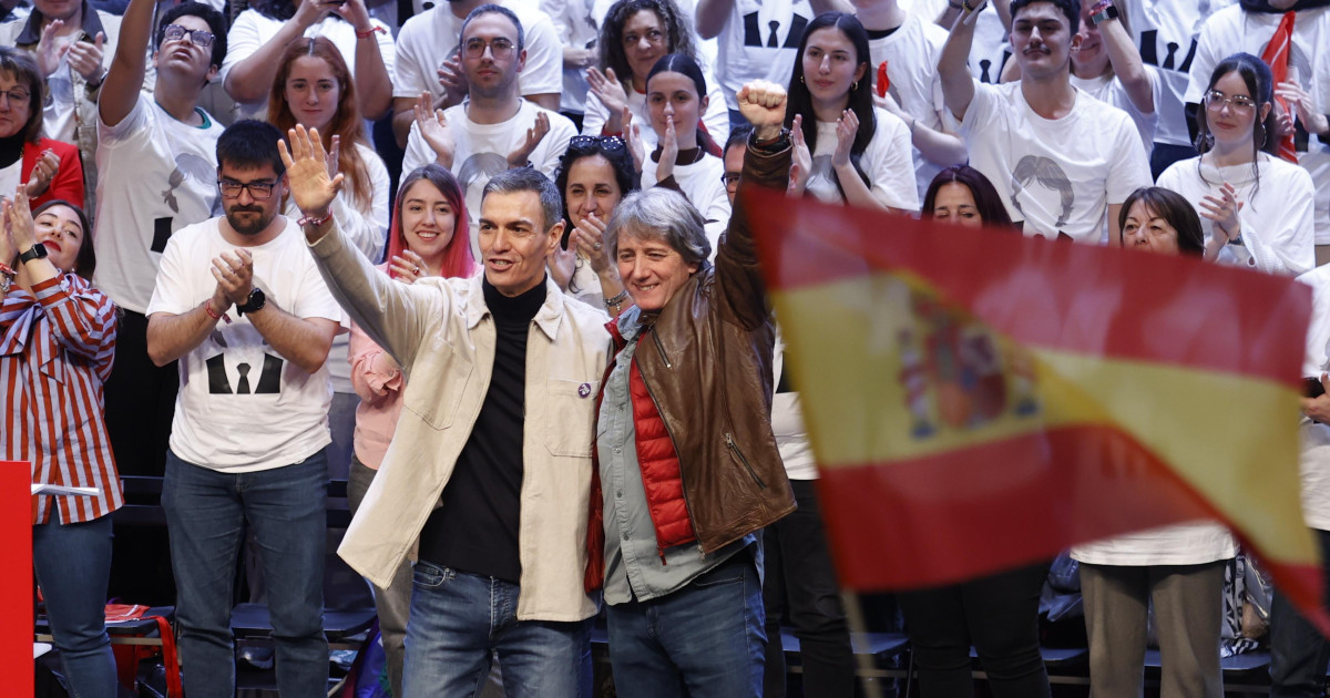 Sánchez, Puente y Zapatero cierran la campaña de Castilla y León junto ...