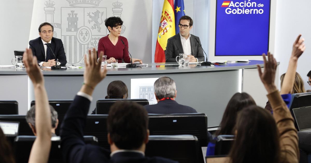 A quién ha permitido el Gobierno preguntar hoy en el Consejo de Ministros
