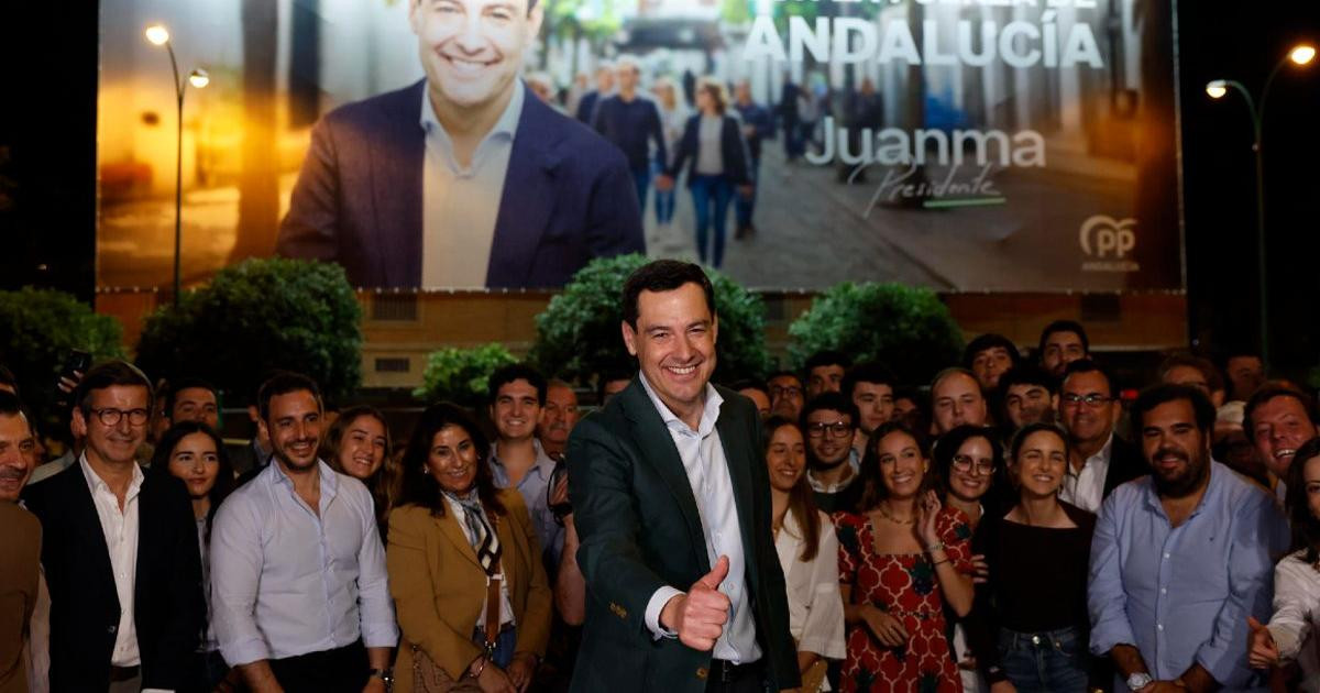 Patinazo del PP en el videoclip de campaña de Juanma Moreno al incluir ...