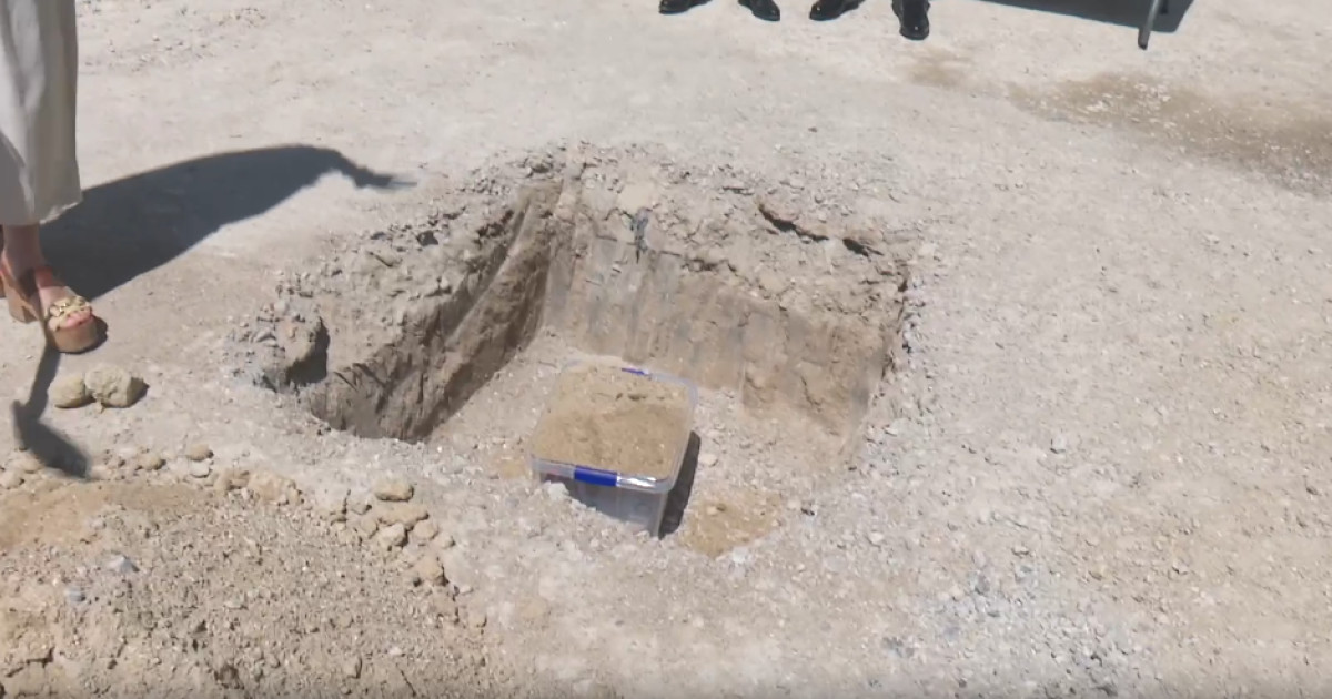 Una cápsula del tiempo da el pistoletazo de salida a las obras del ...