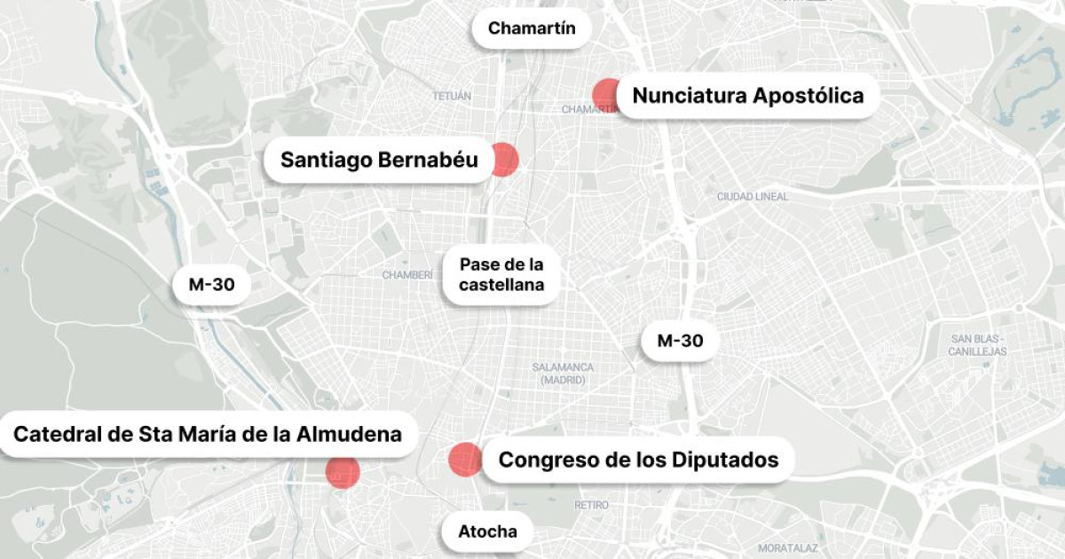 La visita del Papa pondrá en jaque a Madrid el lunes: «Es el día que ...