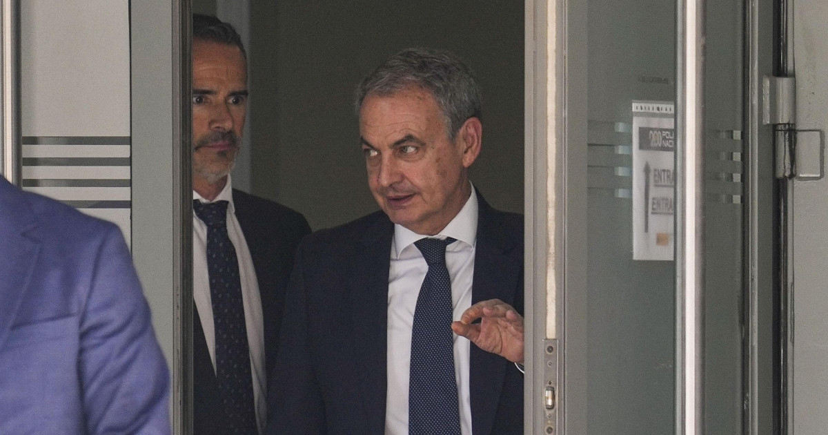 Lea el comunicado de Zapatero tras declarar por el caso Plus Ultra