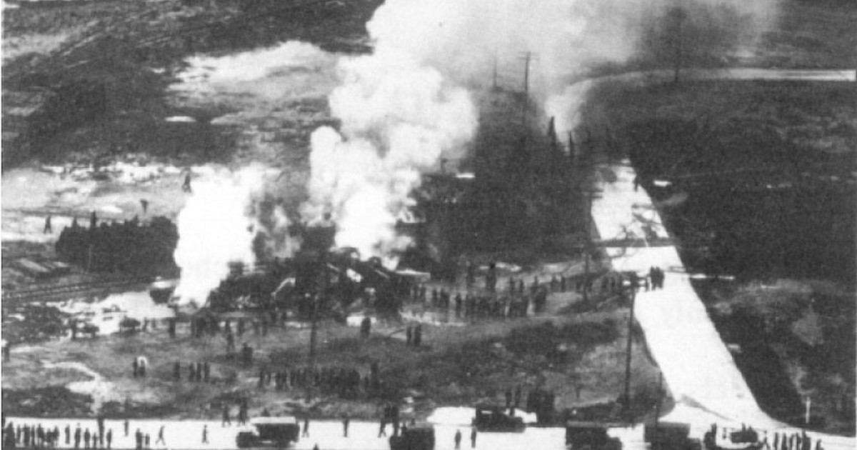 22 de febrero de 1922: el dirigible Roma se estrella en Norfolk provocando 26 muertes