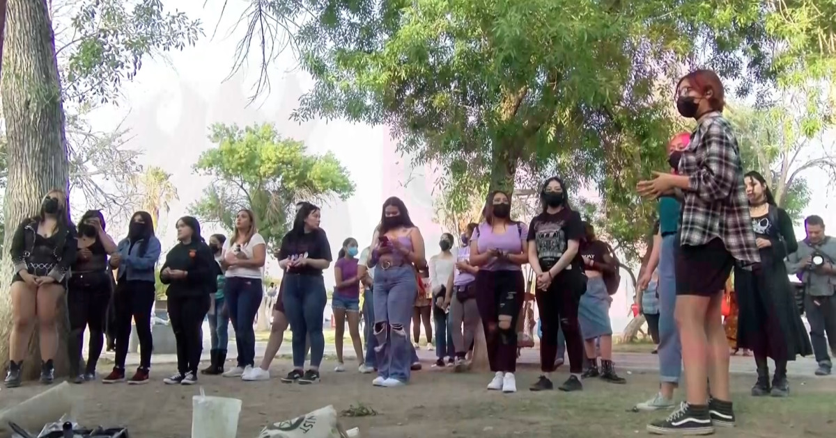 Mujeres se manifiestan en el norte de México contra desapariciones y ...