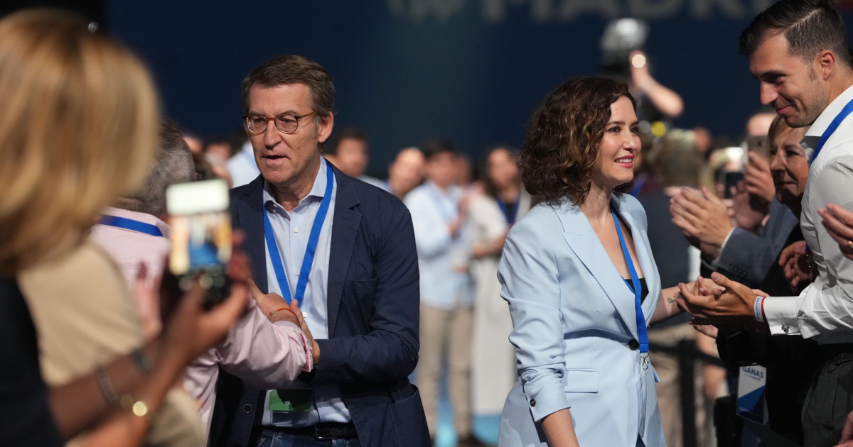 Ayuso y Feijóo cierran el congreso del PP de Madrid en clave nacional y ...