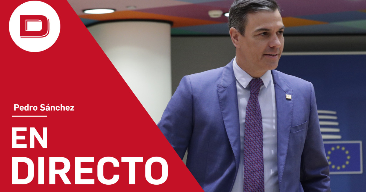 Directo | Pedro Sánchez comparece tras la reunión del Consejo Europeo