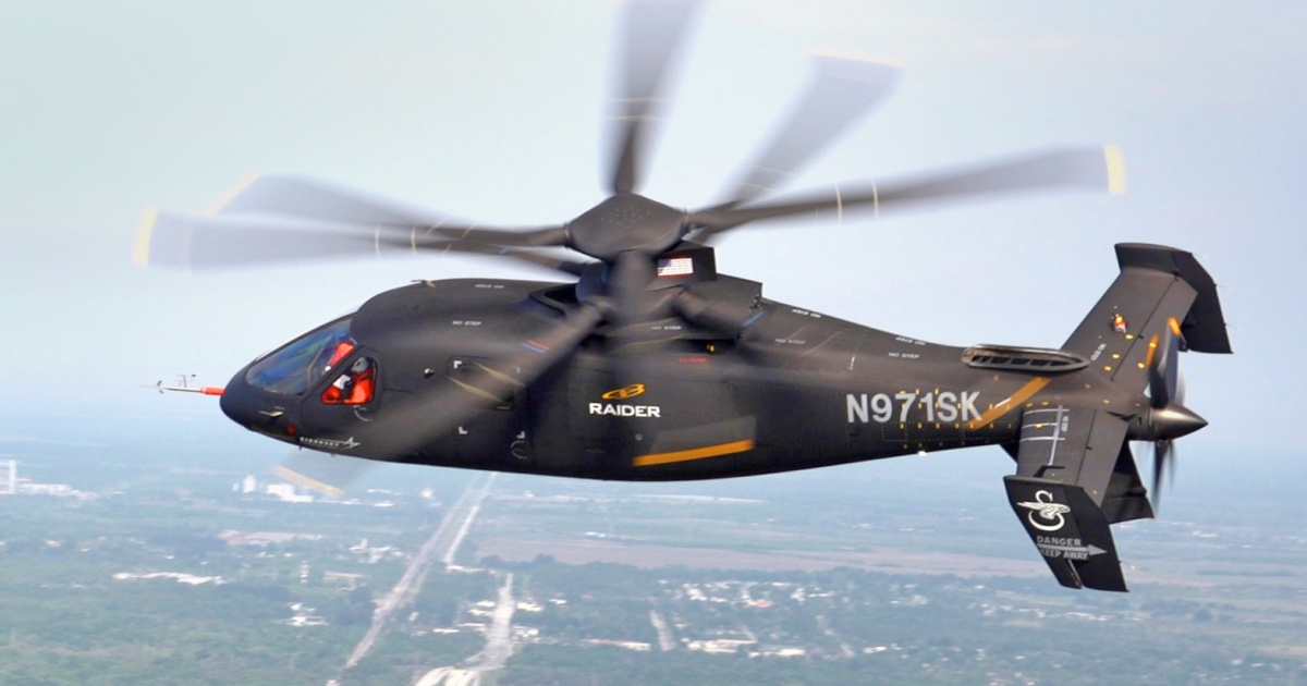 EE.UU. acoraza su Sikorsky Raider S-97, el helicóptero más rápido del mundo