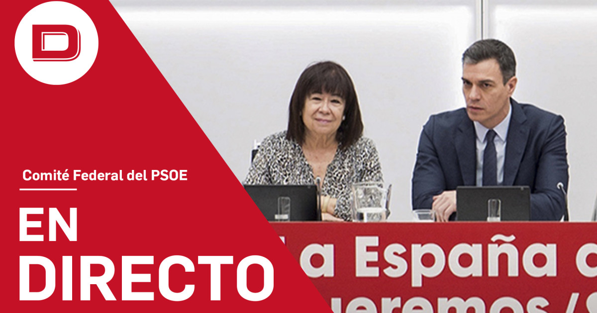 Directo | Comité Federal del PSOE