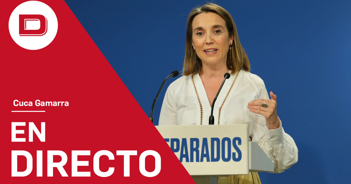 En directo | Rueda de prensa de Cuca Gamarra