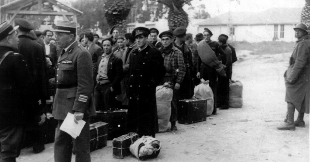 El exilio español de 4.000 republicanos en Túnez durante la Guerra Civil