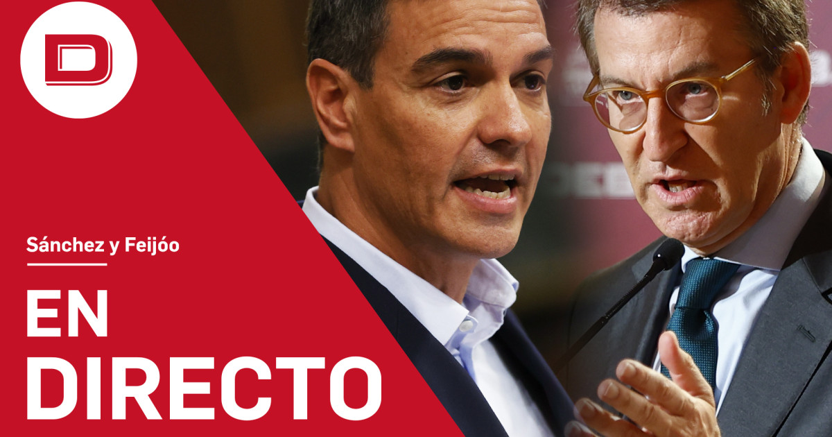 En directo | Cara a cara entre Pedro Sánchez y Alberto Núñez Feijóo en ...