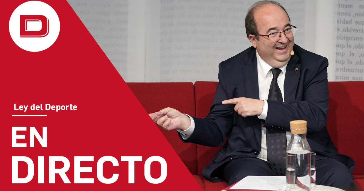 Directo | Debate sobre la nueva Ley del Deporte en el Congreso
