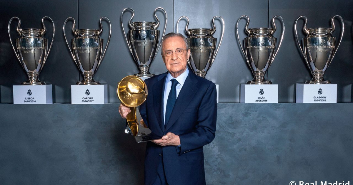El Real Madrid arrasa en los Globe Soccer Awards