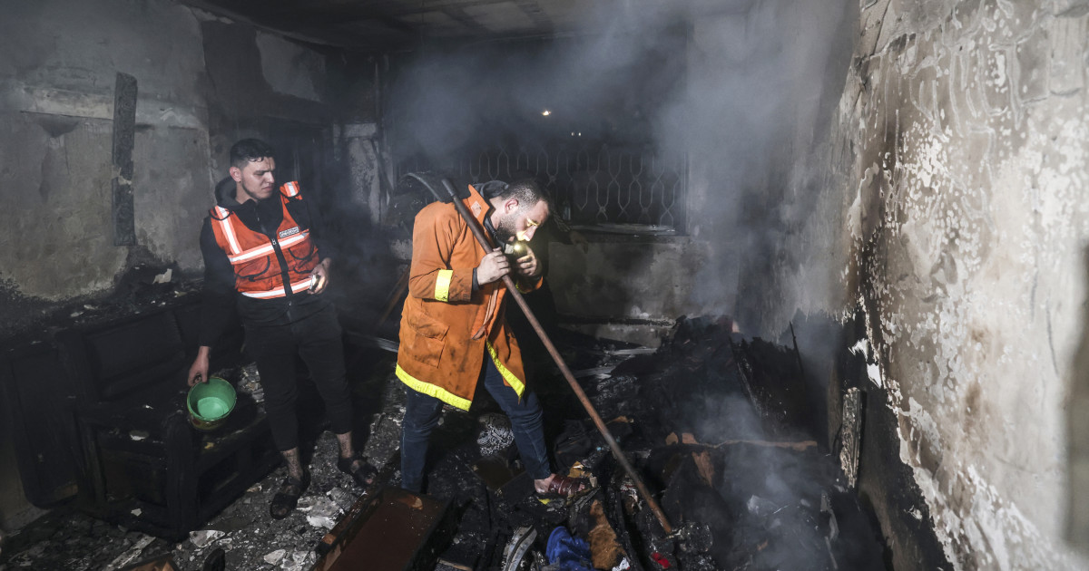 Al menos 21 palestinos muertos por un incendio en un campo de ...