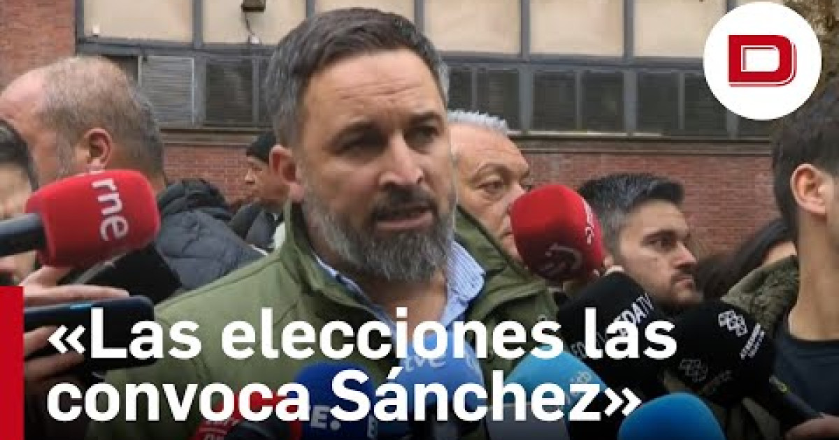 Abascal pide al PP que se una a la moción de censura: «Las elecciones ...