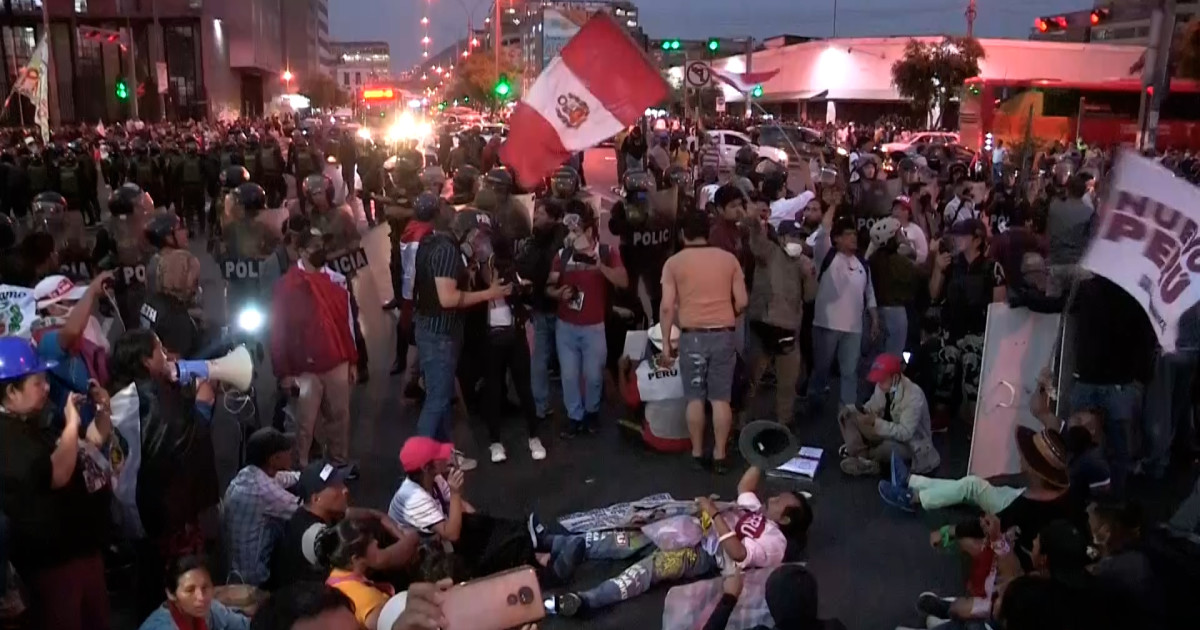 Los manifestantes vuelven a las calles en Perú