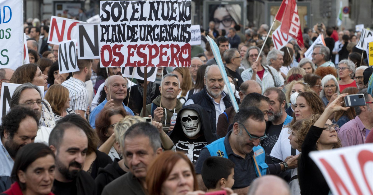 La huelga sanitaria de Madrid se extiende a los hospitales durante dos días