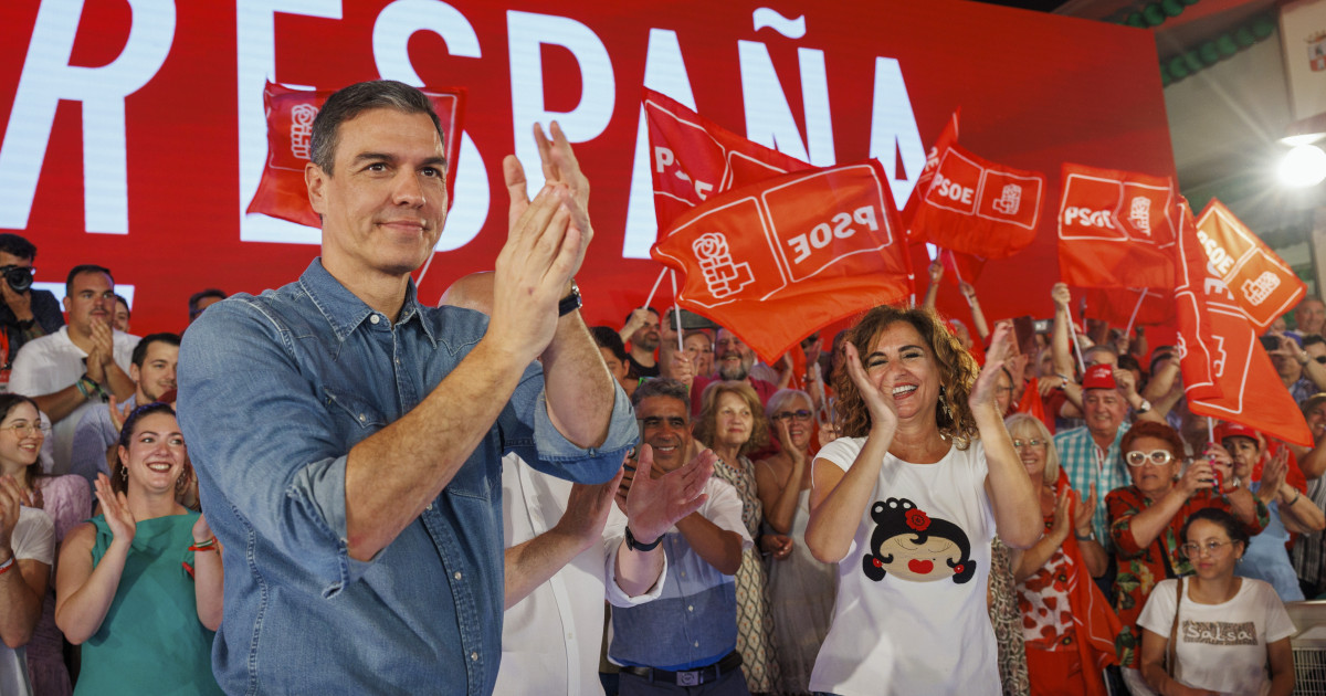Campaña 23J: Pedro Sánchez se salta la ley y pide el voto para el PSOE ...