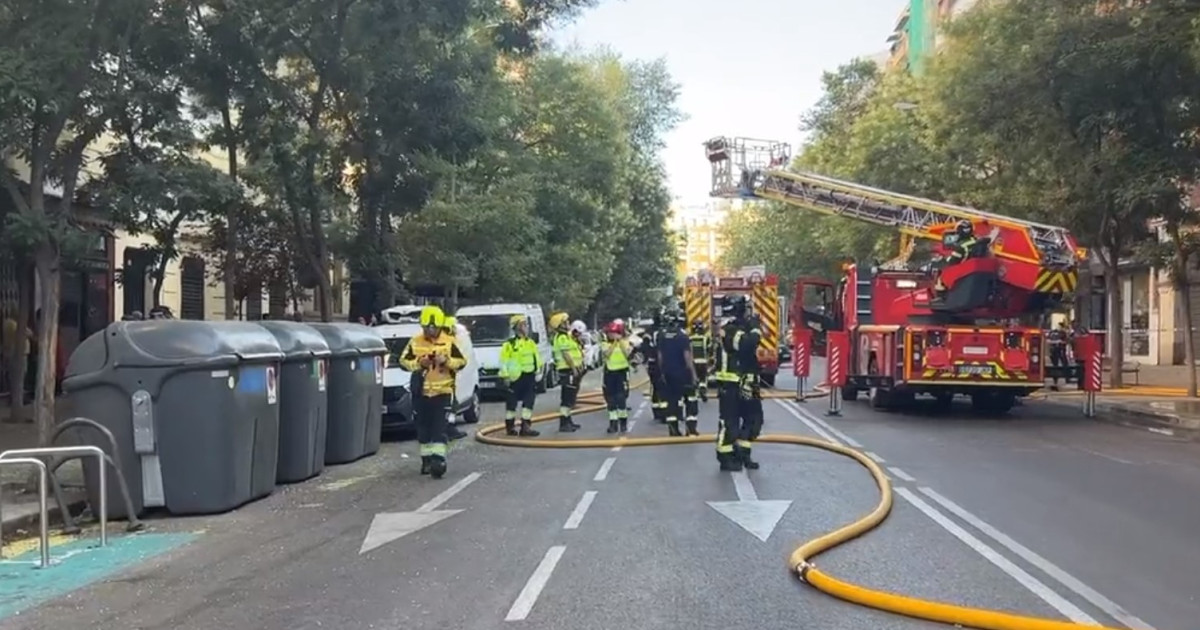 Muere un anciano de 74 años en el incendio de su vivienda en Madrid