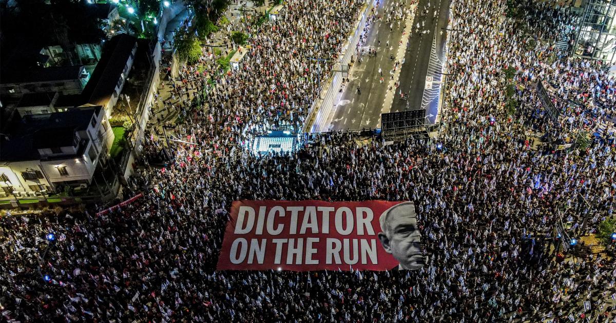Más de 100.000 israelíes protestan contra la reforma judicial de Netanyahu