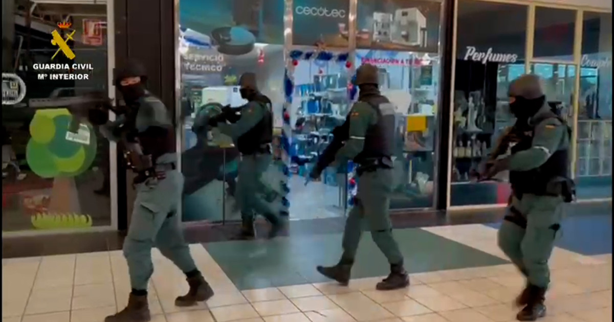 La Guardia Civil Realiza Un Simulacro De Atentado Terrorista En Un