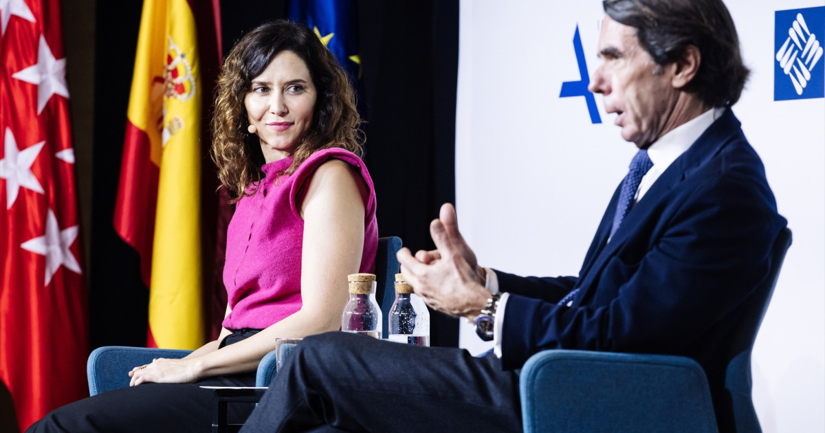 Ayuso y Aznar critican que el Gobierno “inculque” a los jóvenes que ...