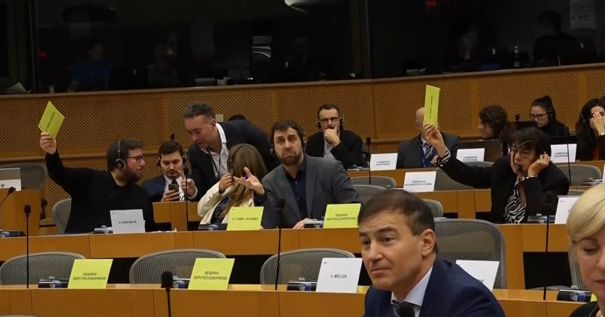 Debate bronco en el Parlamento Europeo al intentar la izquierda que no ...