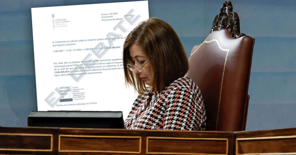 El documento que acredita que Armengol reclamó las mascarillas a la ...