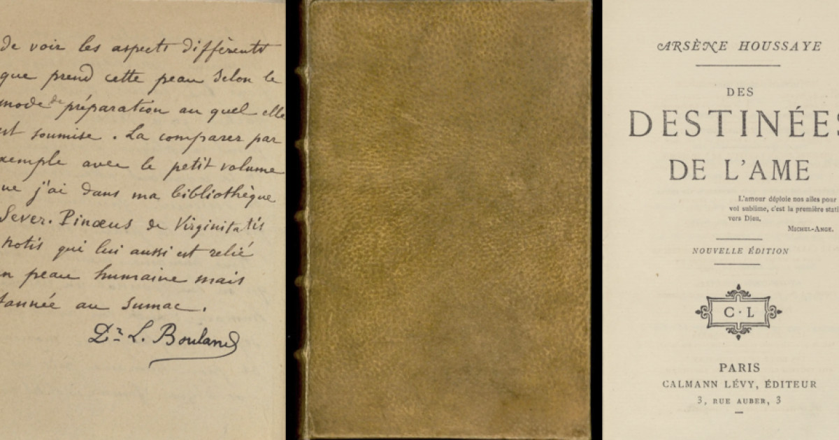 La Universidad de Harvard retira un libro cuya encuadernación estaba hecha con piel humana