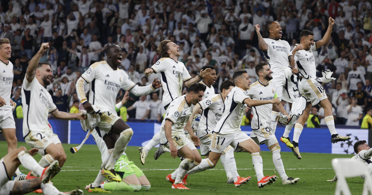 Este es el dineral que se llevará cada jugador del Real Madrid si ...