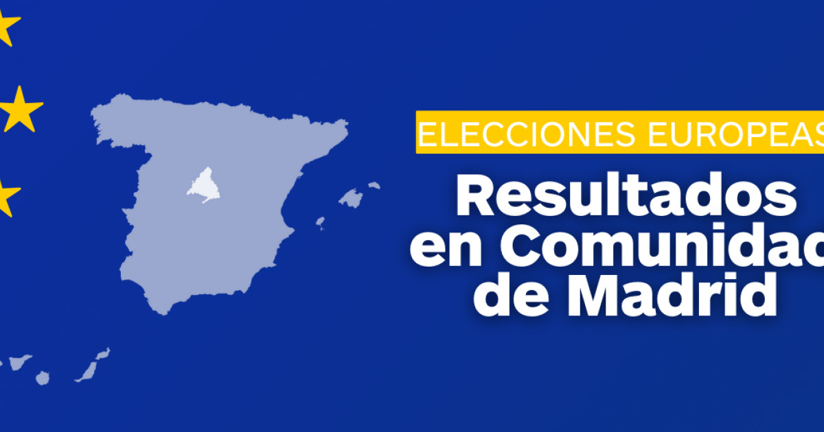 Resultados de las elecciones europeas 2024 en la Comunidad de Madrid
