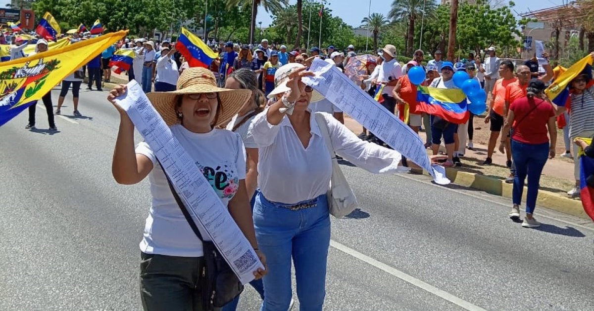 Miles de venezolanos se manifiestan en todo el mundo para defender al ...