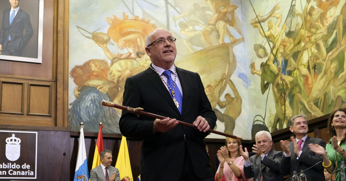 El presidente del Cabildo de Gran Canaria acusa a Sánchez de tratar al ...
