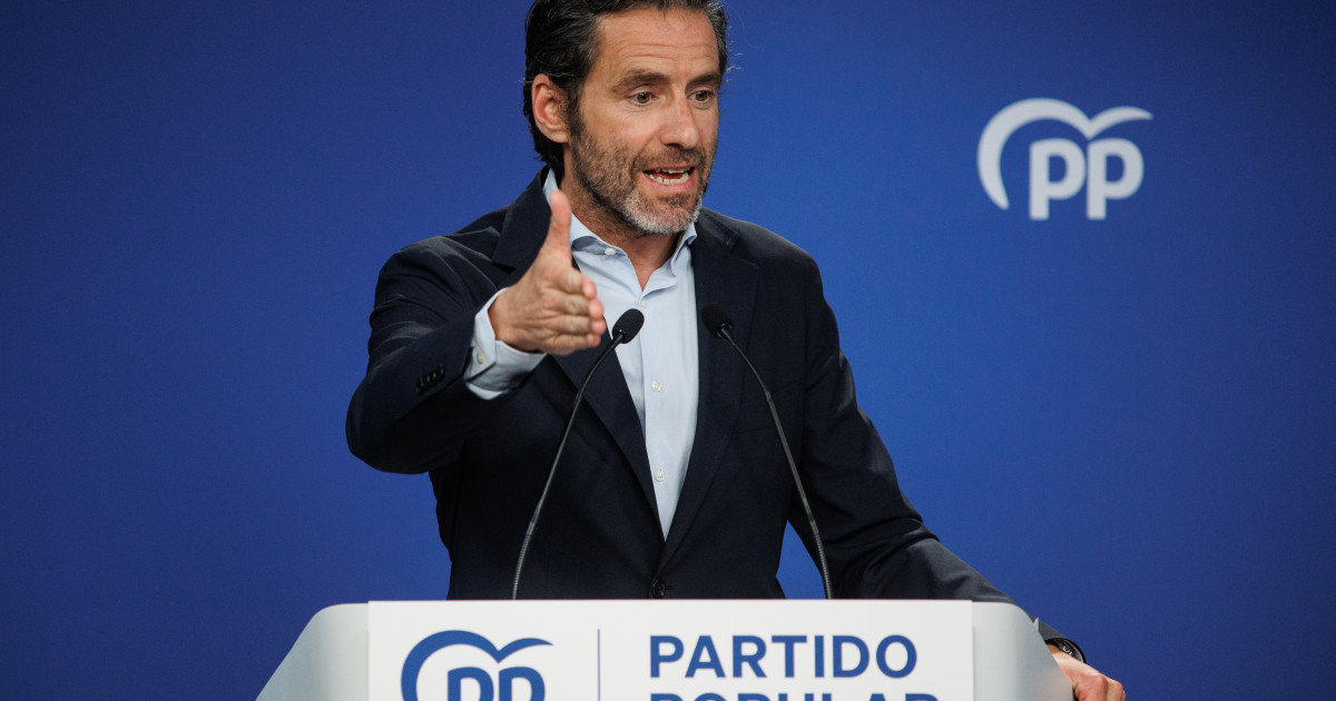 El PP ofrece una rueda de prensa ante el inicio del curso político, en ...