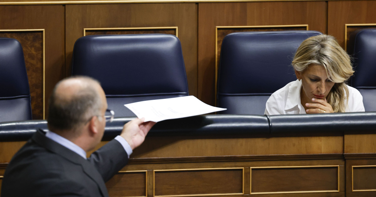 El PP levanta el castigo que le había puesto a Yolanda Díaz en el Congreso