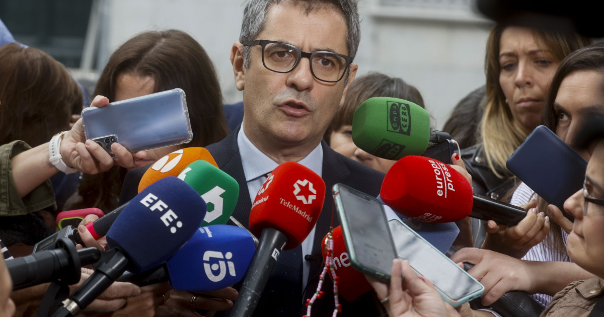 Bolaños comparece tras la imputación del fiscal general del Estado, en ...