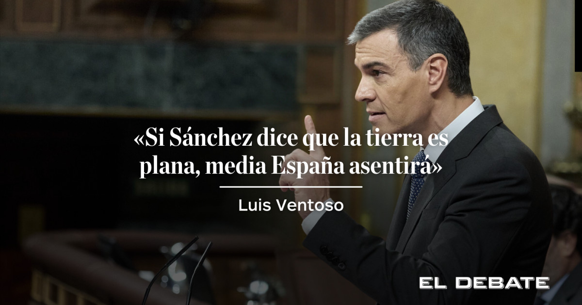 Luis Ventoso | Sánchez no se irá ni con agua hirviendo