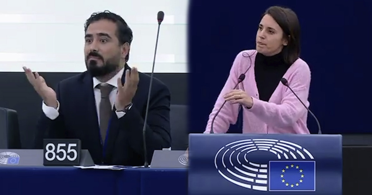 Alvise e Irene Montero mantienen un tenso enfrentamiento en la Eurocámara:  «No soy querida, soy diputada»