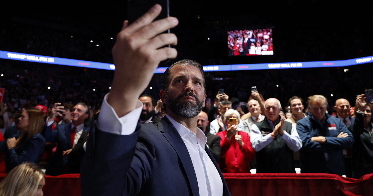 La dura advertencia que ha mandado el hijo de Trump a Zelenski sobre el ...