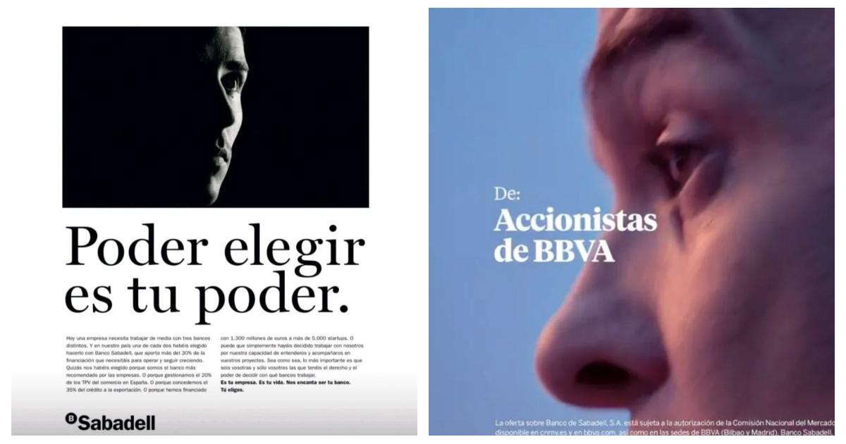 Guerra publicitaria entre Sabadell y BBVA por el apoyo de sus ...