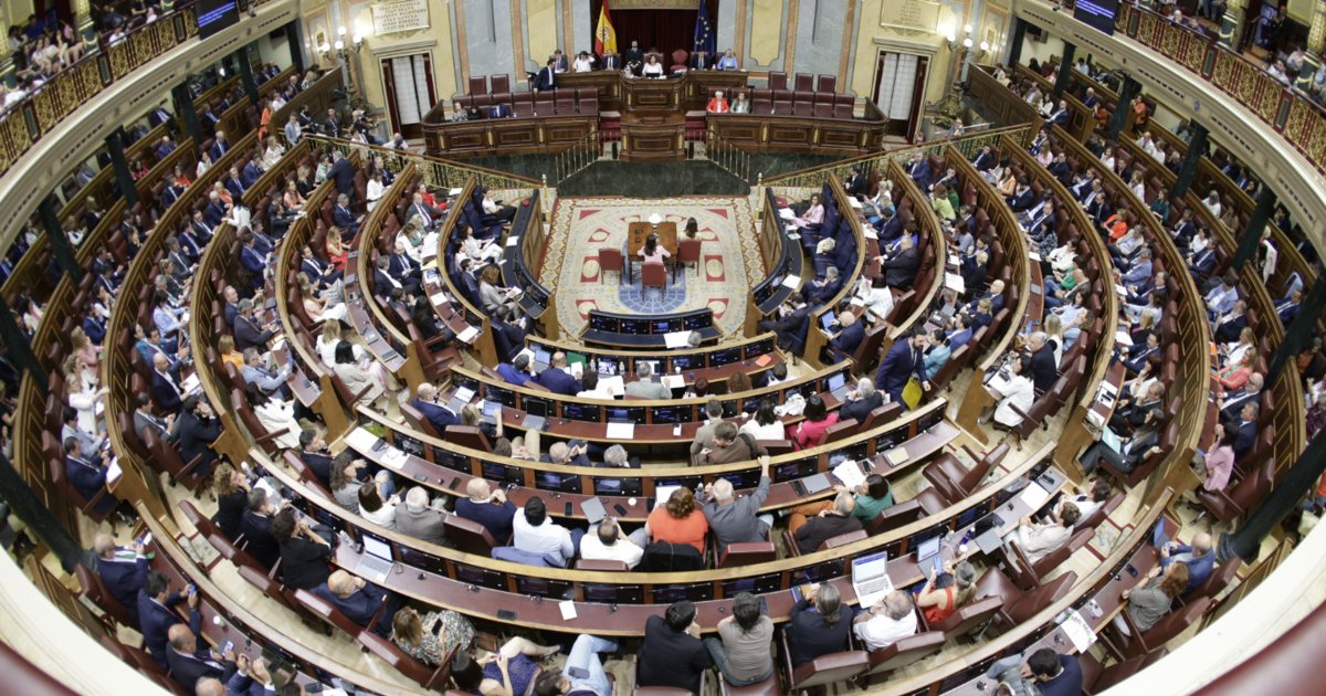Pleno en el Congreso de los Diputados, en directo