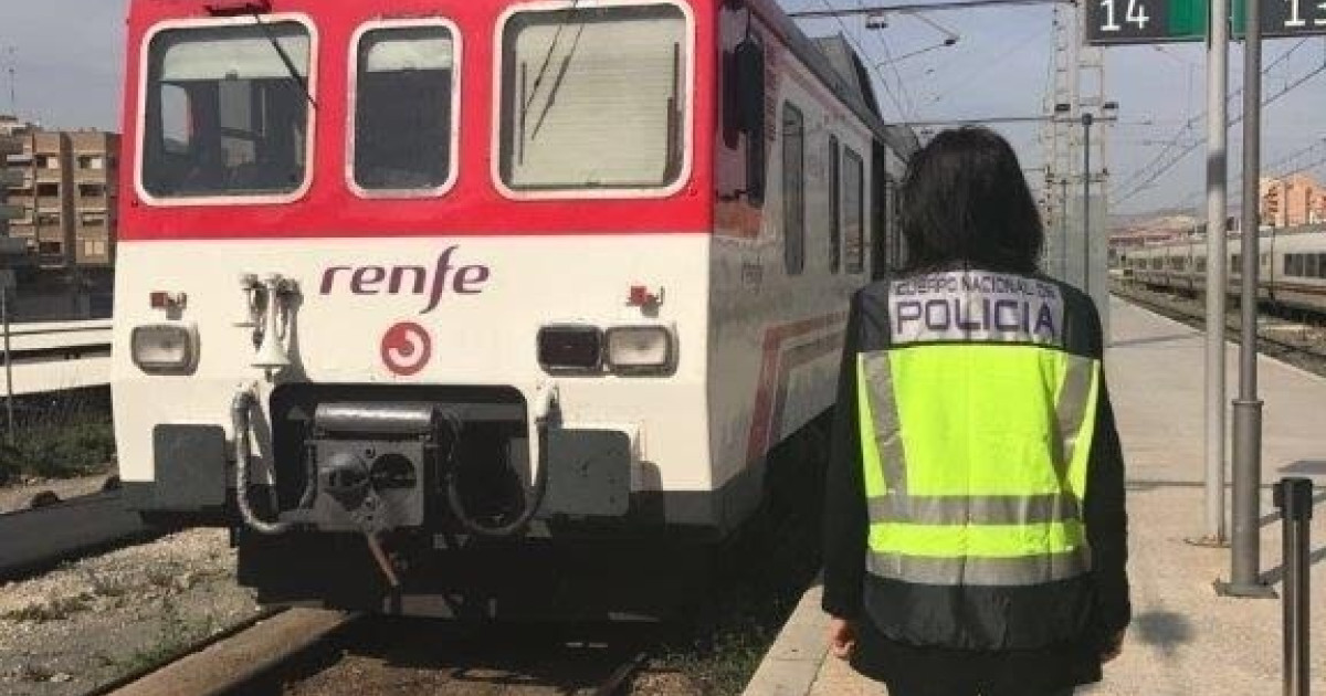Muere una joven de 24 años tras ser arrollada por un tren en Alicante