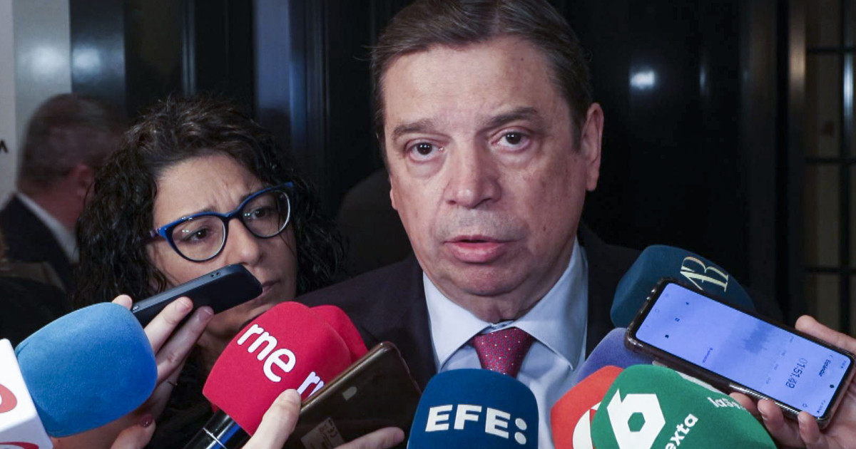 El ministro Luis Planas comparece en la comisión de investigación del ...