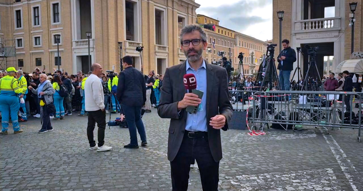 El despliegue de seguridad y prensa junto a la capilla ardiente del ...
