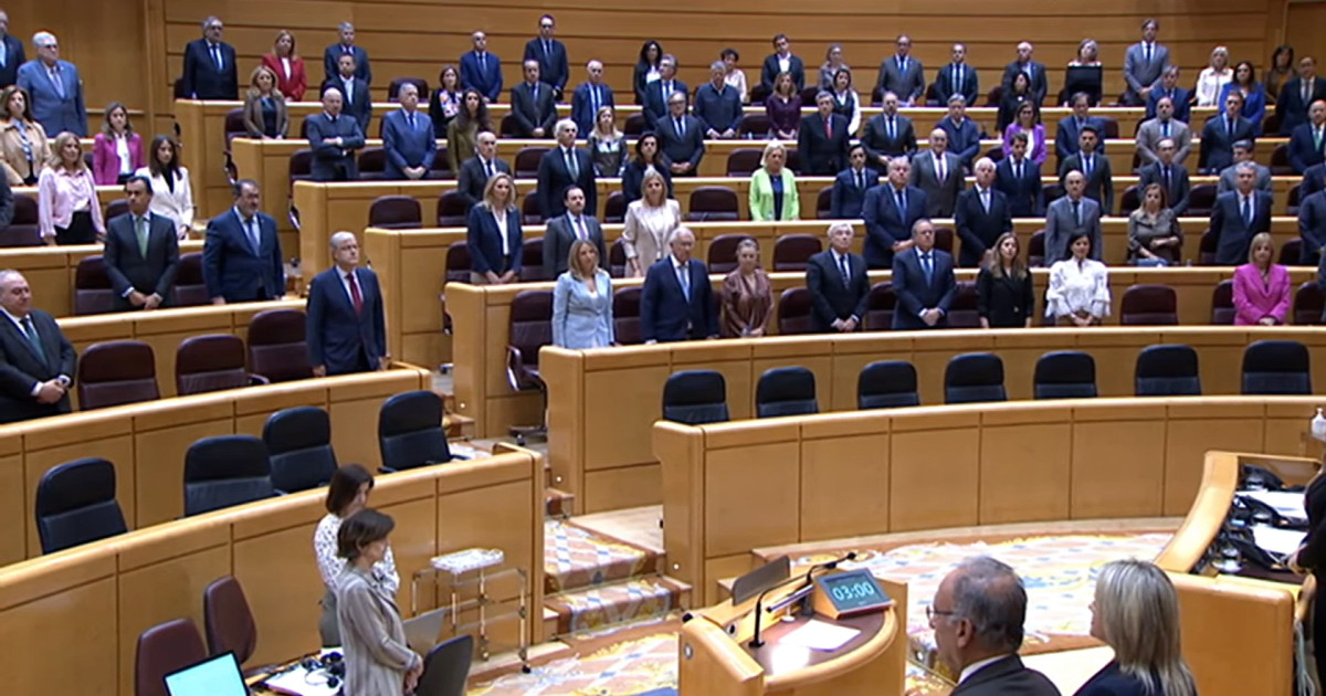 La sesión de control al Gobierno en el Senado comienza con solo cuatro ...