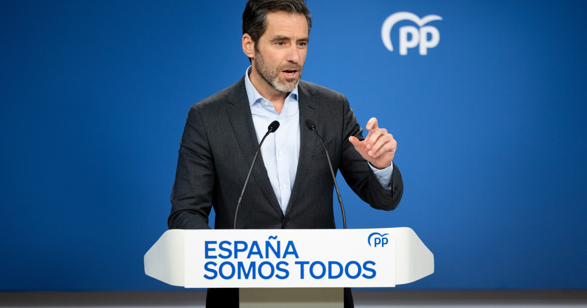 Rueda de prensa del PP tras el procesamiento del fiscal general, en directo