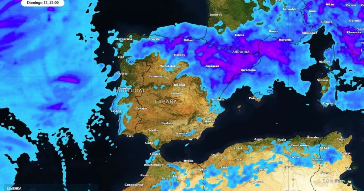 Aemet alerta de la llegada de una dana con tormentas severas, granizo ...