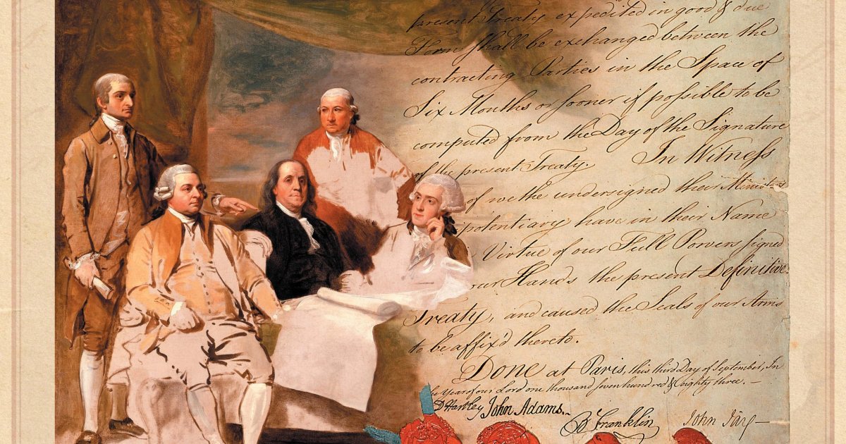 Así se negoció el Tratado de París de 1783, el pacto que dio vida a EE.UU