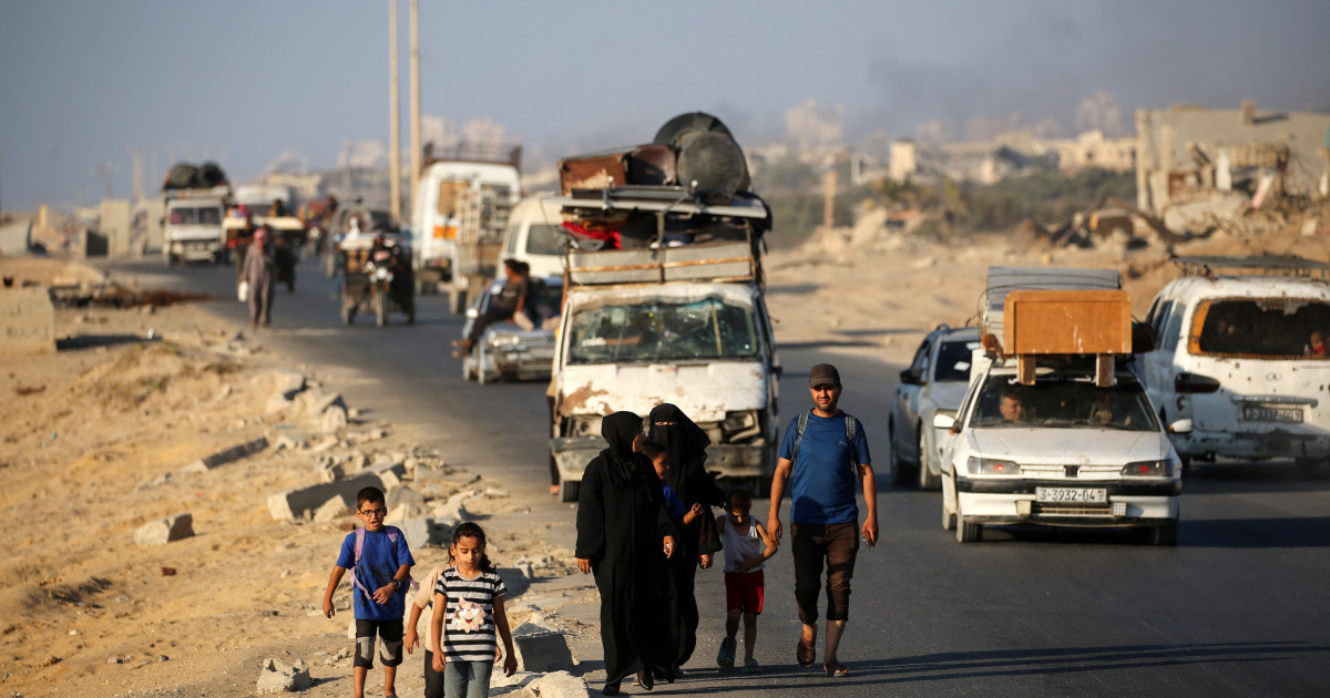 El Ejército israelí pide la evacuación de la Ciudad de Gaza antes de su ...